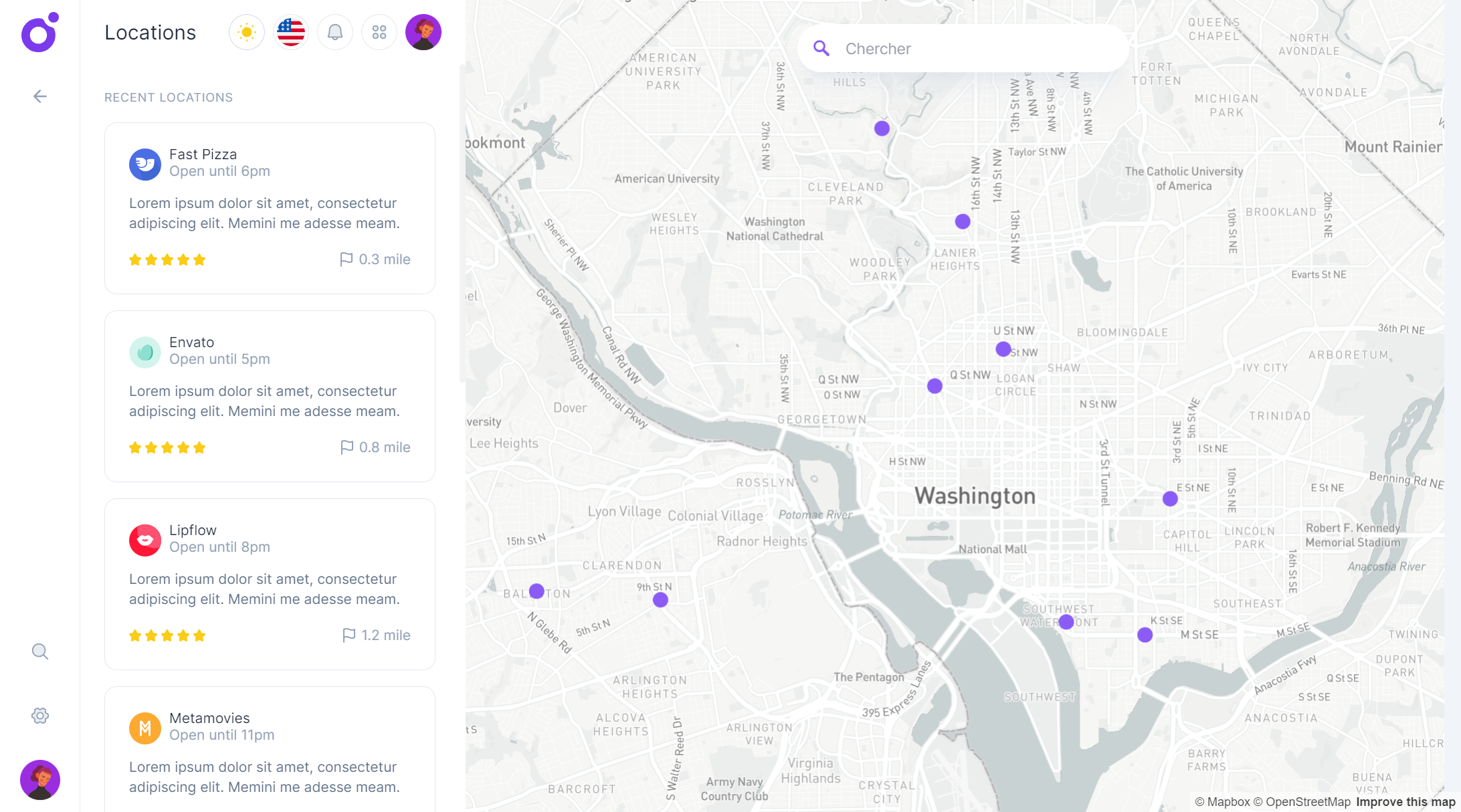 Tairo - Right map panel